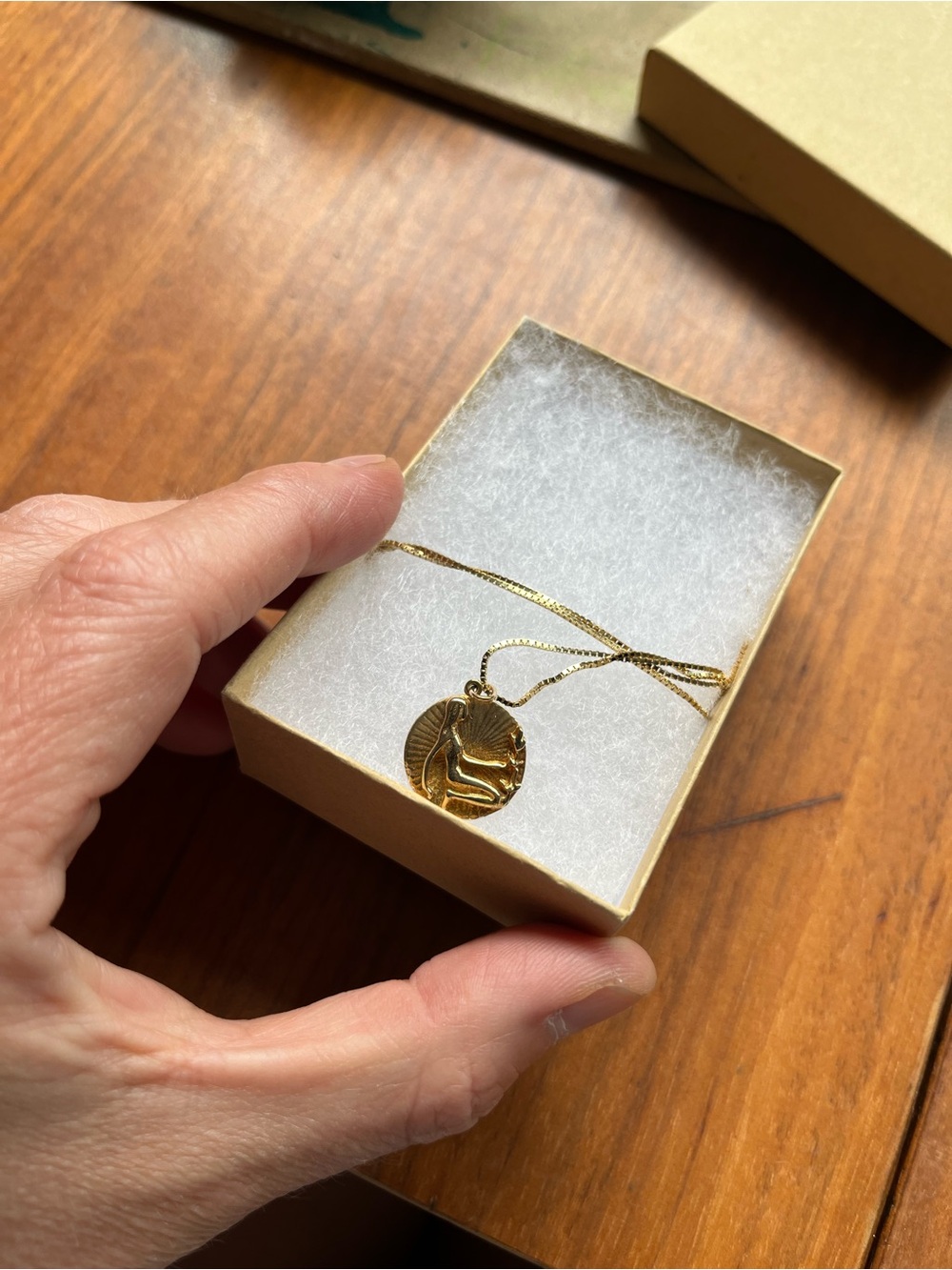 Loren Stewart 10 K Gold “Daughter of Eden” necklace